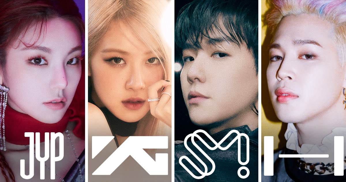 K-Pop Powerhouse: Meet SM, HYBE, YG, and JYP Crews!